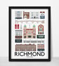 RICHMOND DECO A3 Print - Image 3