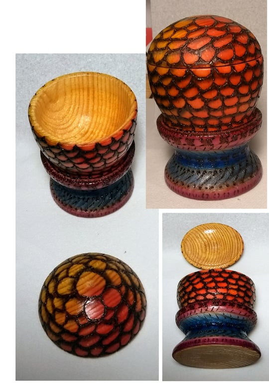 Dragons Egg in a cup