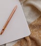 A5 Handmade Notebook with Mushroom & Fern Design - Image 5