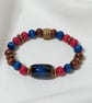 Ceramic & Wood Beaded Bracelet - Image 2