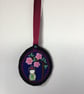 Hand Embroidered Cherry Blossom Picture  - Image 6