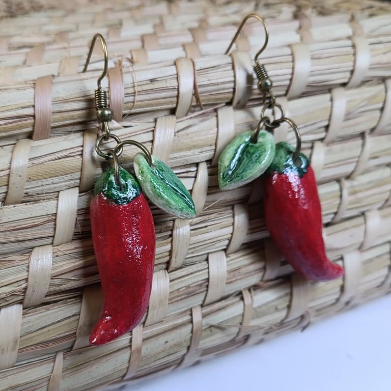 Rockin' chilli pepper earrings 