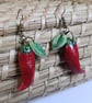 Rockin' chilli pepper earrings  - Image 1