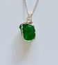 Scottish Sea Glass Necklace – Genuine Beachcombed Sea Glass Pendant – Handmade - Image 1