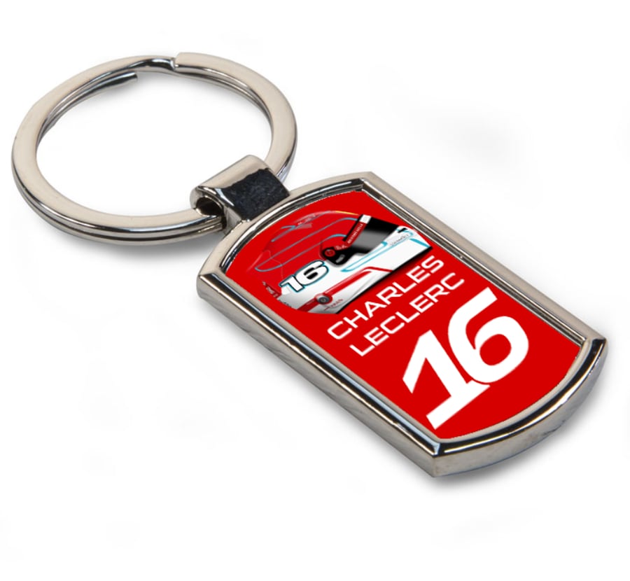 Charles Leclerc Helmet 2026 F1 Keyring Gift