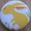  Bunny Rabbit Fabric Badge