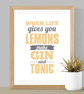 Make Gin and Tonic Print - Image 2