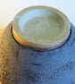 Dark charcoal lava texture vase, moon jar, handmade pottery - Image 5