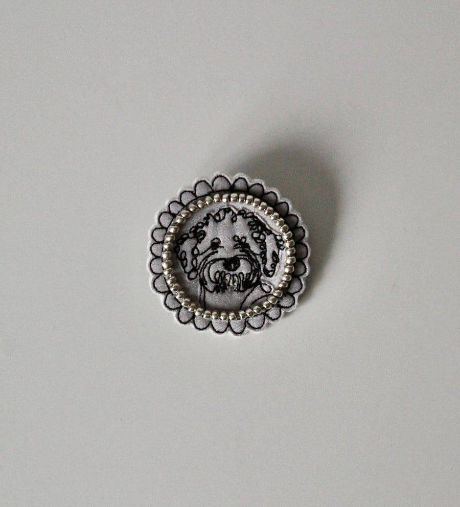 Special Order for Lynda - 'Ross' - Handmade Brooch