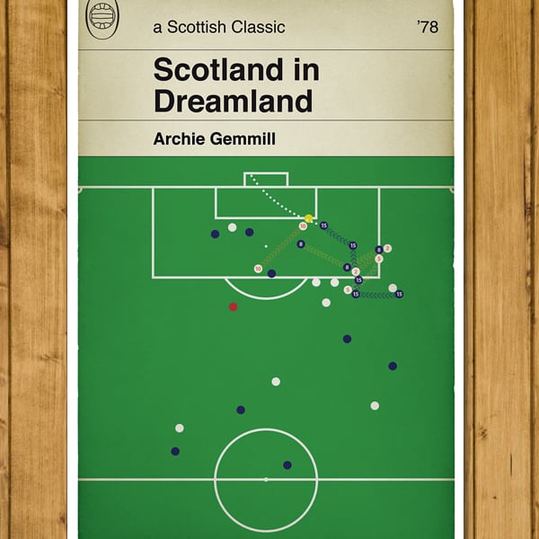 Archie Gemmill Goal - Scotland v Holland - World Cup 1978 - Various Sizes