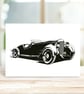 Lagonda Car Greeting Card: Original Pen and Ink Artwork (415) - Image 2