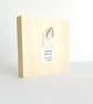 Little 3D fabric picture of houses and flowers, in a small wooden frame - Image 7