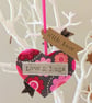 'Love & Hugs' Keepsake Heart & Plantable Wildflower Card: 'Thinking Of You' Gift - Image 4