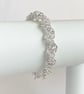 Spiral Chainmaille Sterling Silver Bracelet  - Image 1