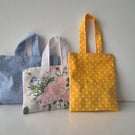 Set of 3 Handmade Lavender Bags - Natural Lavender Sachets for Wardrobe & Linen