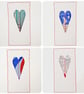 Recycled Aluminium Heart Cards - Image 8