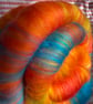 Wool Art Batt - "Rusted Tropics" - Image 5