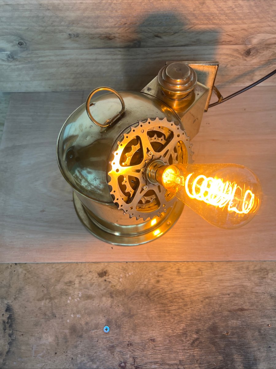 Vintage ships binnacle clock