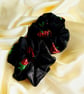 Strawberry Sequin Double Layer Tulle Scrunchies Perfectly Imperfect - Image 8