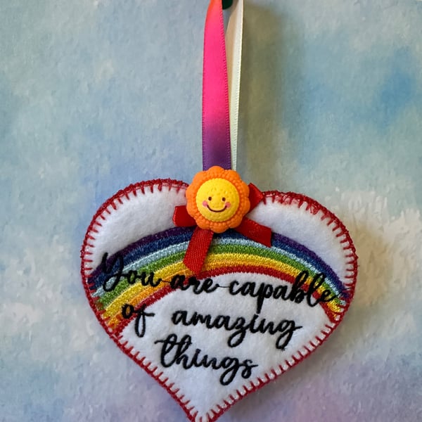 Scented encouragement message - Thank you 
