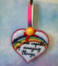 Scented encouragement message - Thank you 