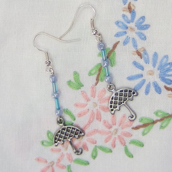 SALE Umbrella Earrings % to Ukraine