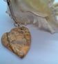 Caramel Coloured Jasper Heart Key Ring, End of Term Gift, Teacher Gift, Key Ring - Image 7