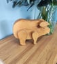 Wooden Pig