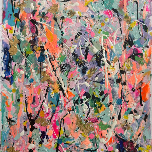 "Ibiza Vibes" Original Abstract Painting