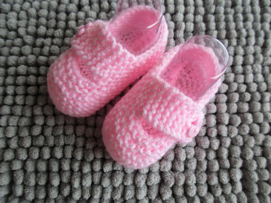Cross Bar Baby Shoes 0-3months