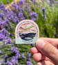 Super Seconds 'Watch the Waves' Seascape Pin Badge - 245 - Image 2