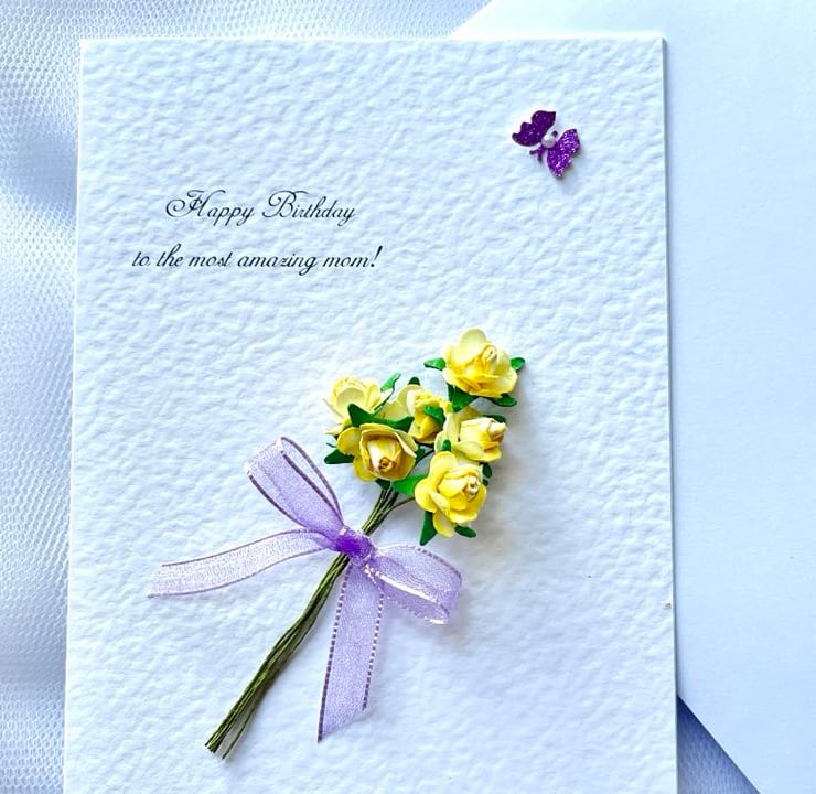 Luxury Handmade Personalised Birthday Card, 3D ... - Folksy