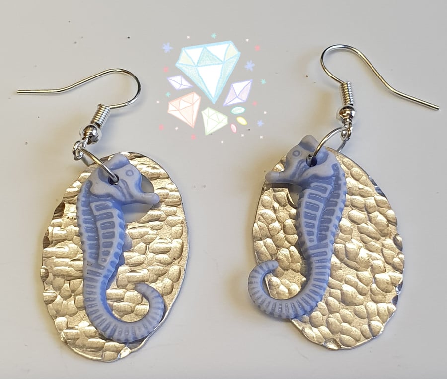 Hand forged Earrings