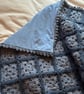 Crocheted patchwork baby blanket - Image 6