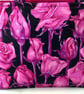 Roses tote bag, Floral shopper, handmade in Sussex - Image 6