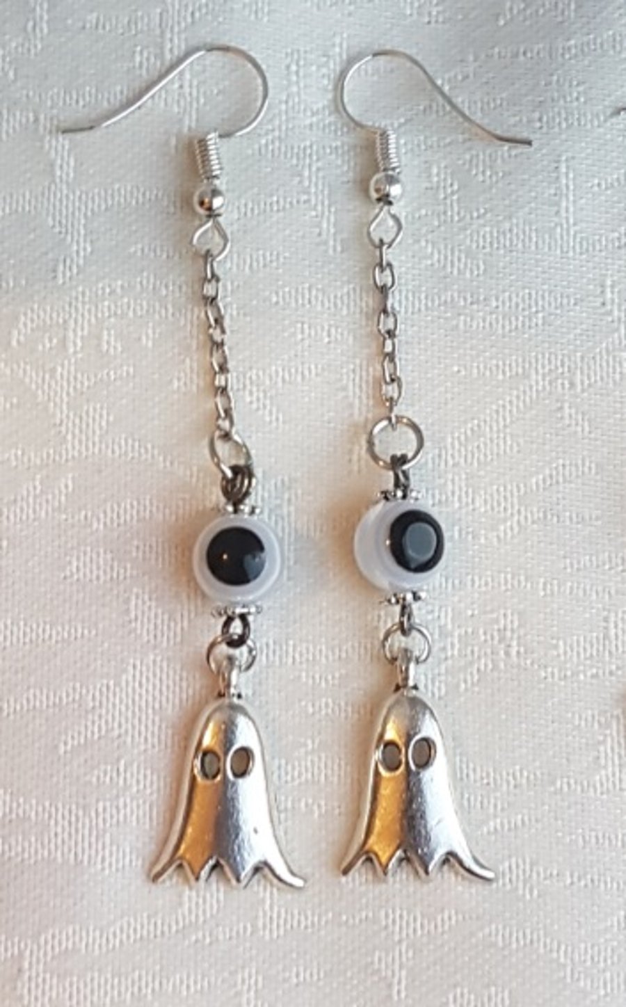 Spook-tacular Ghost dangle Earrings