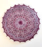 Orchid Mandala Knitting Pattern,  Mindfulness knit - Image 2