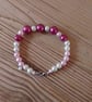 Handmade bracelet made using pre-loved beads. - Image 4
