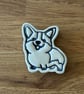 Handmade Corgi Ceramic Fridge Magnet