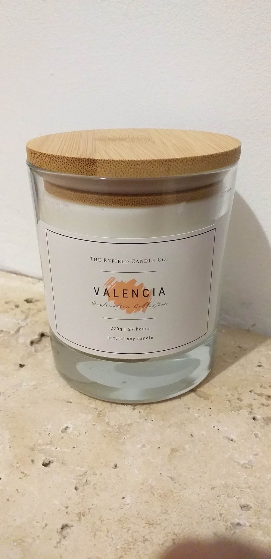 Valencia - Orange, Tomato Vine & Tobacco - Soy Wax Jar Candle
