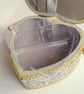 Heart shaped Sewing Basket and handmade Needlecase  - Image 5