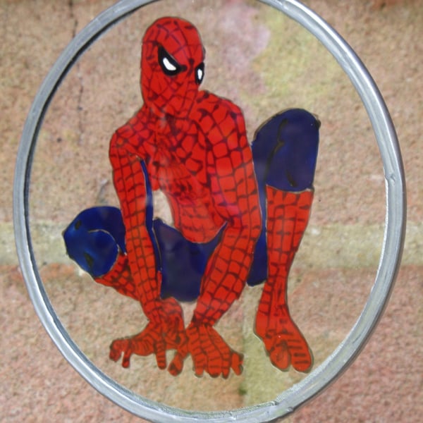 Suncatcher - Spiderman crouching - small 