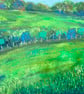 Lakeland View,  original landscape painting - Image 4