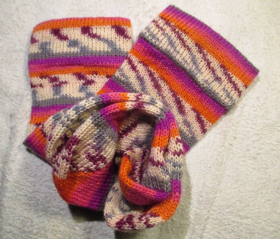 Hand made socks,size 7-9 UK, wool mix, unisex,special socks for special people, 