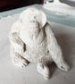 Orangutan Ceramic Sculpture - Handmade - Image 8