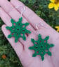 Macrame Mandala Earrings  - Image 1