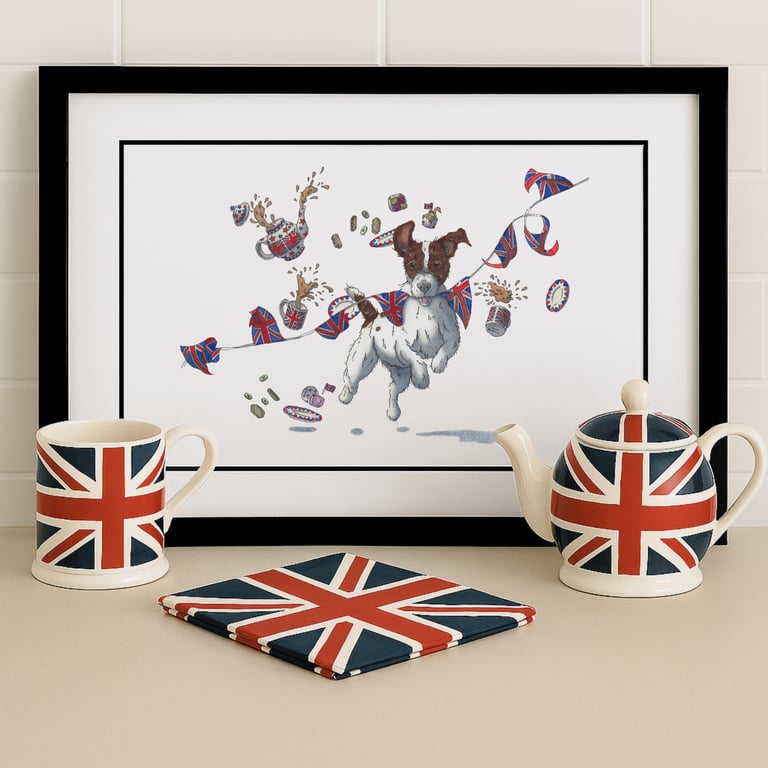 Union 'Jack' Limited Edition A4 Giclée Print with Poem