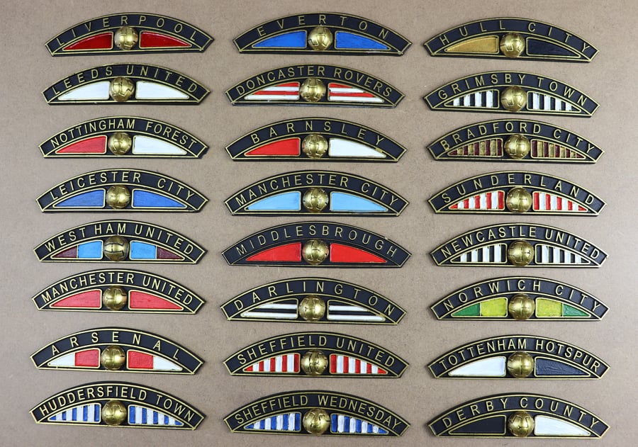 Football heritage B17 railway nameplates page 2 