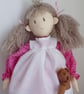 Rag Doll, Traditional Rag Doll, Rag Doll Olivia - Image 3