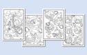 A4 Printable Colouring Pages
